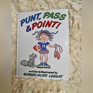 Vintage Punt, Pass & Point! Children's Book Signed By Author